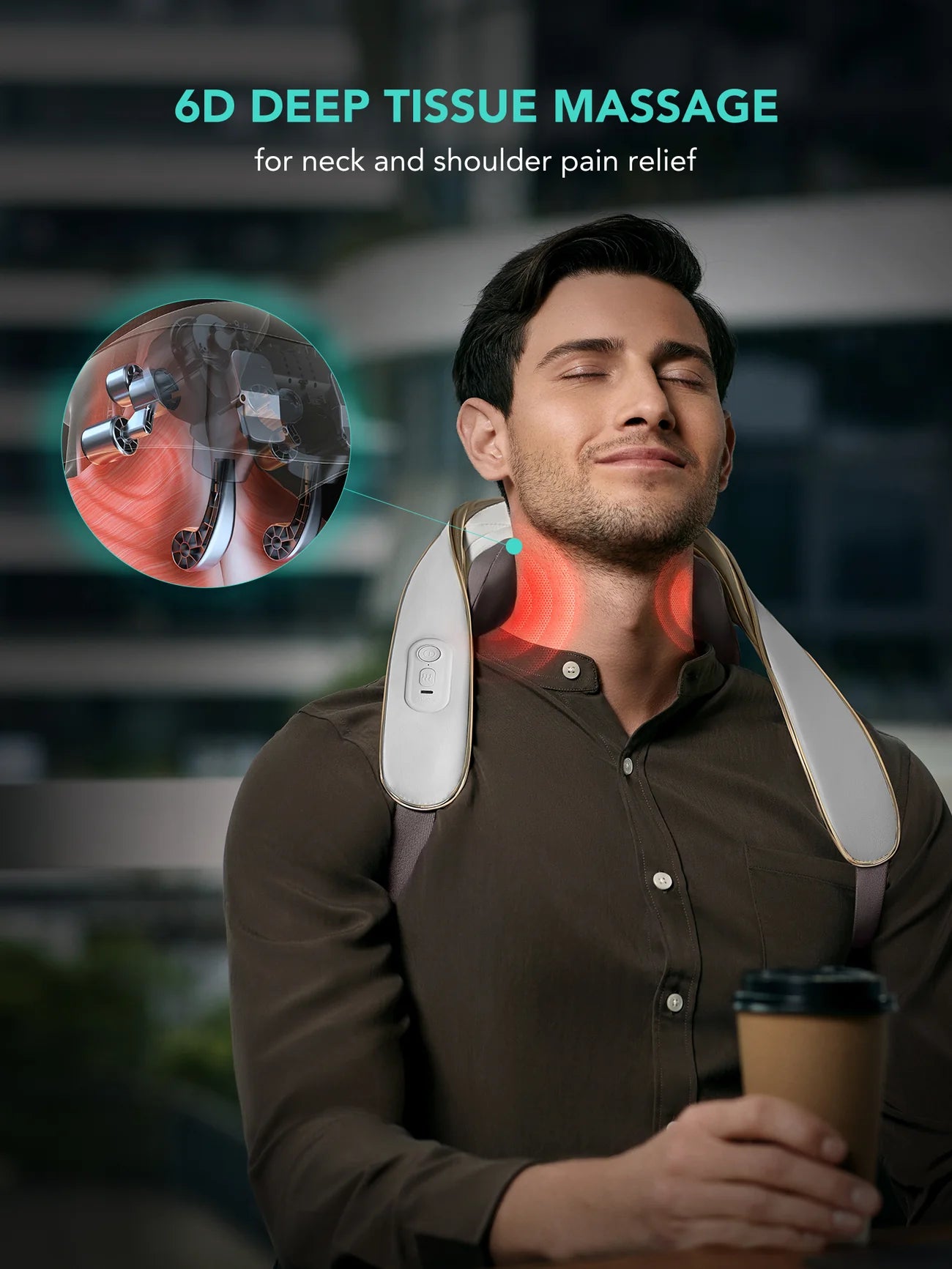 KIHO™ Relax+ | Le massage cervical nouvelle génération