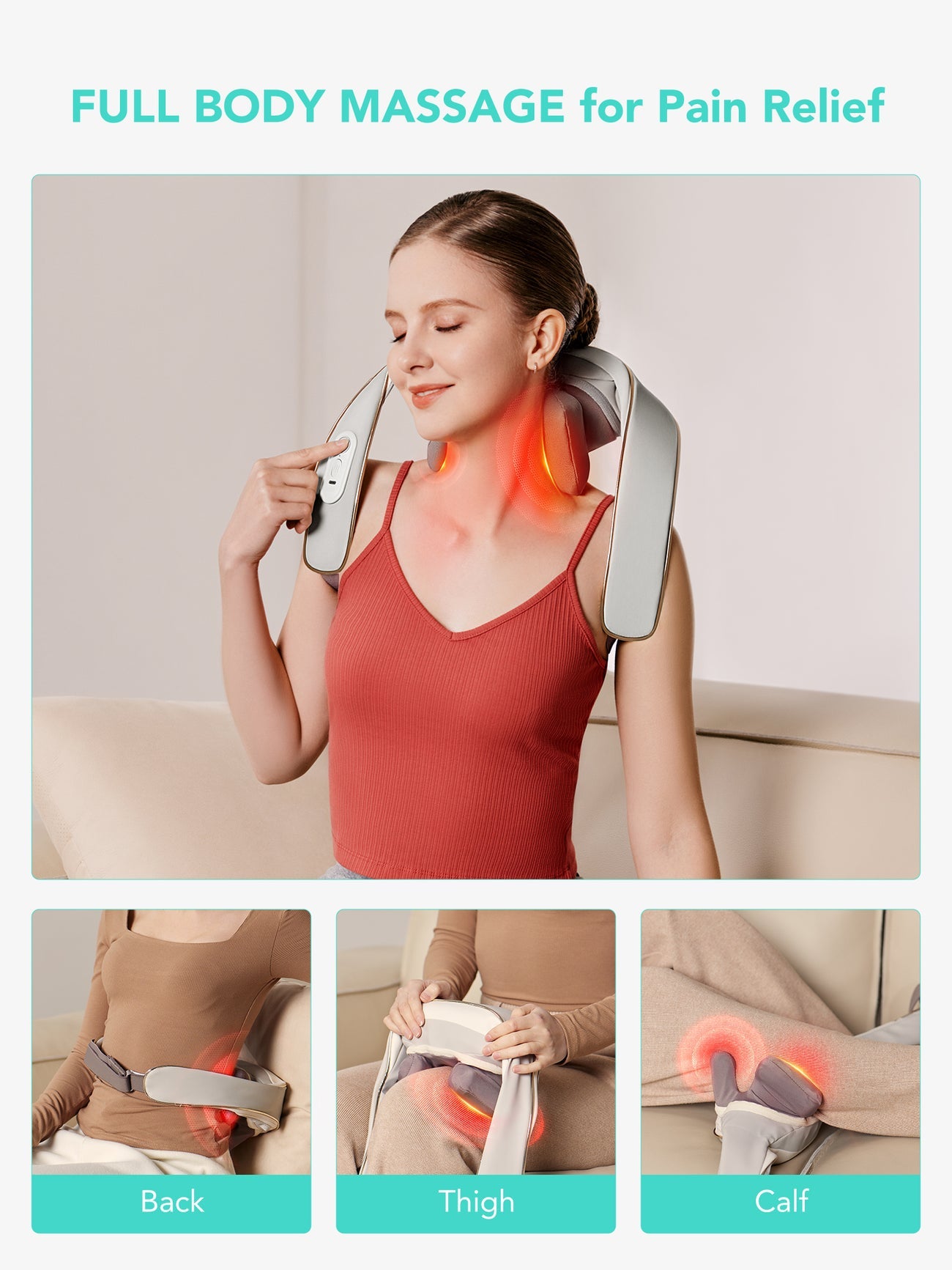 KIHO™ Relax+ | Le massage cervical nouvelle génération